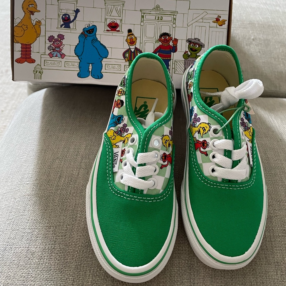 Size 11 Youth Sesame Street Vans